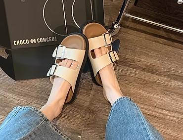 birken stock: Босоножки, 39.5, Birkenstock, Новый, цвет - Белый, Платная доставка — 2
