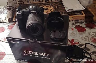 köhnə fotoaparat: Canon EOS RP – RF 24-105mm F4-7.1 IS STM Kit - Tam kadr güzgüsüz — 1