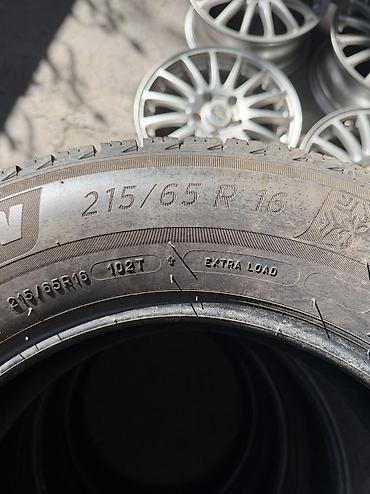 m ms: Шины 215 / 65 / R 16, Зима, Б/у, Комплект, Легковые, Китай, Michelin — 3
