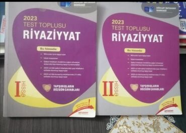 Testlər: Test toplusu riyaziyyat 11ci sinif tezeden seçilmir bir ededi 5 manat