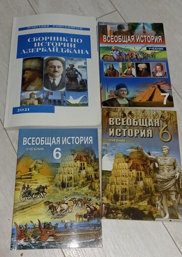 tarix kitabları: Rus sektoru Tarix kitabları əla vəziyyətdə.Biri 5 AZN.Ünvan Həzi