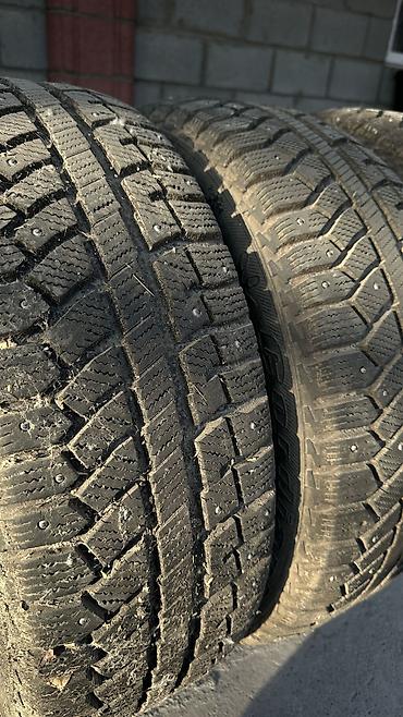Шиналар: Шиналар 205 / 55 / R 16, Winter stud, Колдонулган, Комплект, Жеңил унаалар, Орусия, Cordiant — 3