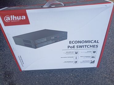 Masaüstü kompüterlər və iş stansiyaları: Dahua poe switch 24 luk yeni 500 azn