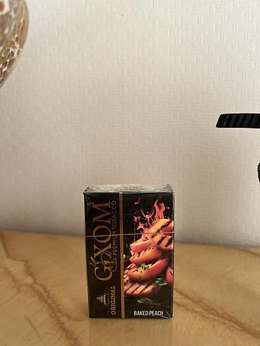 Məhsul: Gixom Original Premium Tobacco – Baked Peach (Biçmiş Şaftalı)