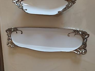 Nahar dəstləri və servizlər: Nahar dəsti, rəng - Ağ, Farfor — 16