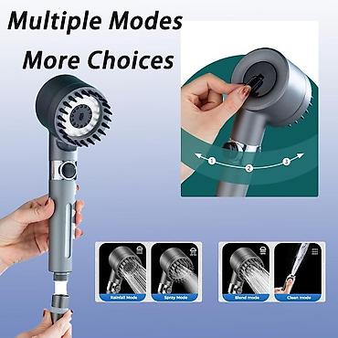 Məişət məhsulları: Muravai Turbocharged Shower Head – filtrli, təzyiq gücləndiricili əl — 1
