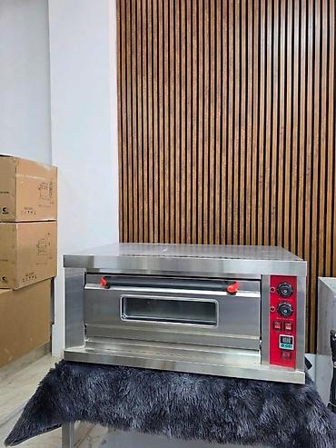 Elektrik sobalar: Pizza sobası 🔥 Professional Daşlı Pizza Sobası – Pizza və Şirniyyat — 4