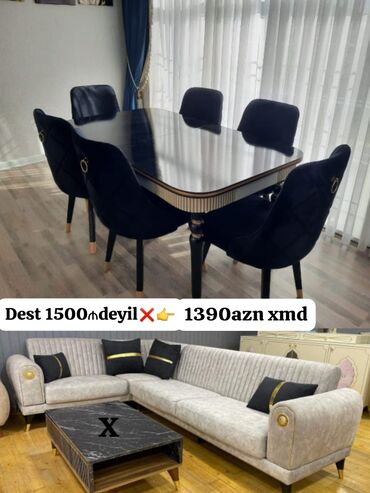 Divan və masa dəstləri: 👑 **İstehsalin ozunden alin hem vaxtinza hem cibinize qənaət edin**