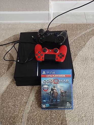 ps4 fifa: СРОЧНО!!! Продаю пс4 фат 500гб ПРОШИТЫЙ 13.52 2 джойстика 1 ориг, 2 — 1