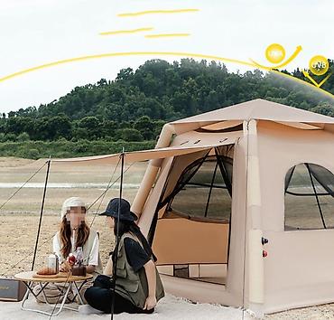 походный набор: Палатка надувная Inflatable Camping 220 х 220 х 170 см Планируете — 5