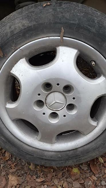 Диски: Литые Диски R 15 Mercedes-Benz, Комплект, отверстий - 5, Б/у — 3