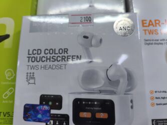 купить ноутбук дешево: 🎧 Hoco LCD Touchscreen TWS — наушники с цветным сенсорным экраном и