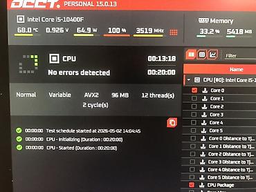 Другие комплектующие: Процессор Intel Core i5-10400F + материнская плата Gigabyte H470M K — 11