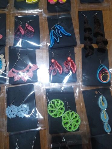 Minđuše: Pirsing, Handmade — 32