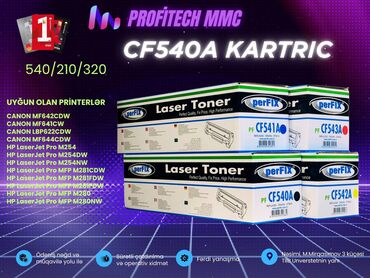 кофемашина баку: 🖨 203A CRG054 CF540A – Rəngli Kartric Satışı 📞 Əlaqə: 050 492 68 34 /