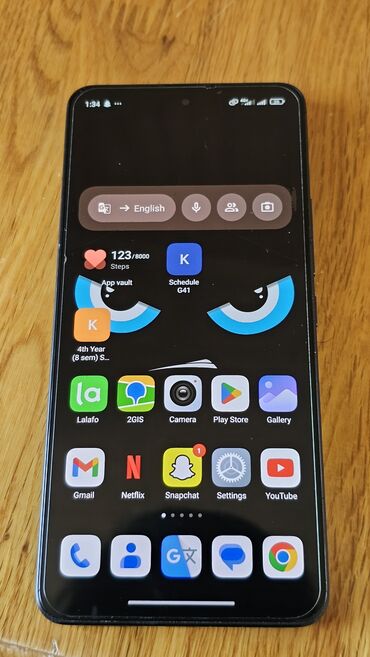 ми 8 лайт: Xiaomi, Mi 12 Lite, Б/у, 256 ГБ, цвет - Черный, 2 SIM