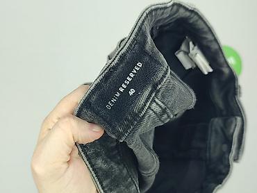 bialy top reserved: Denim, Szorty damskie, rozmiar L — 4