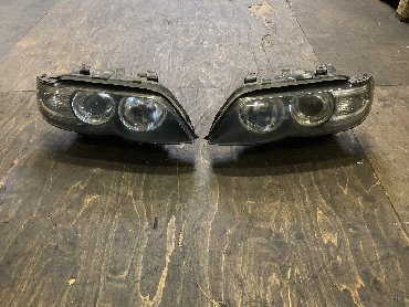 Бамперы и комплектующие: Фары рестайл на BMW x5 E53 Передняя левая и правая фара на БМВ х5 Е53