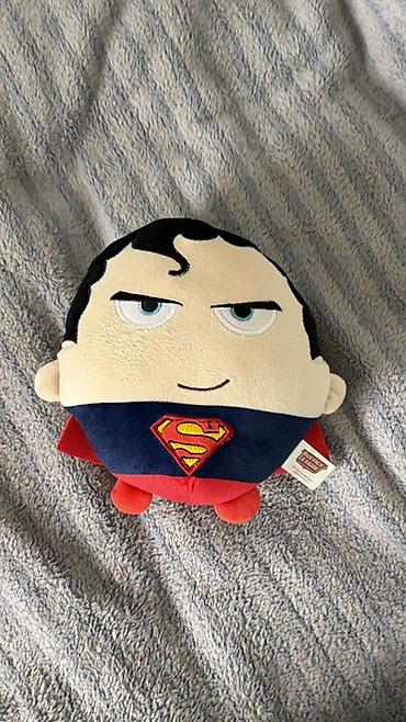oyuncaq mətbəx: Məhsul: Superman yumşaq oyuncağı (pliş) - Rənglər: mavi gödəkçə — 1