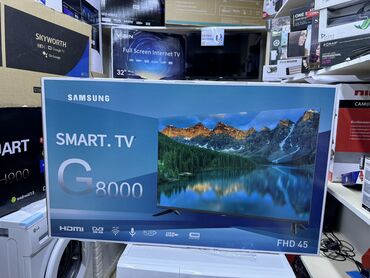 три телевизора: Телевизор samsung 45G8000 smart tv с интернетом youtube 110 см