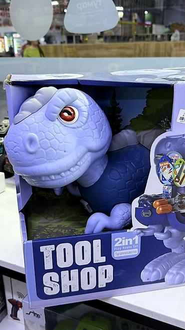 детская машина: Игровой набор «Tool Shop» 2-в-1 — Тираннозавр - Формат 2-in-1 — 3