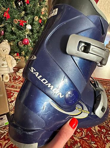 bot 384: Продаются горнолыжные ботинки SALOMON 34 размер, 22 стелька. Цена 1500 — 3