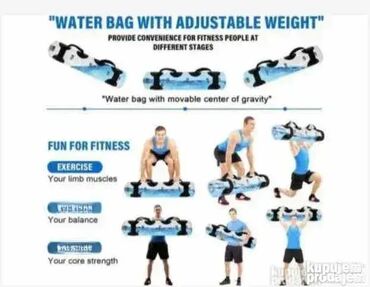 lazy bag srbija: Aqua Bag Vodena torba teg za vezbanje 25kg Aqua Bag Vodena torba teg