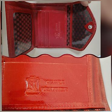 torbe original: Povoljno!!Ženski kožni novčanik – Cobra Leather, crvene boje - — 2