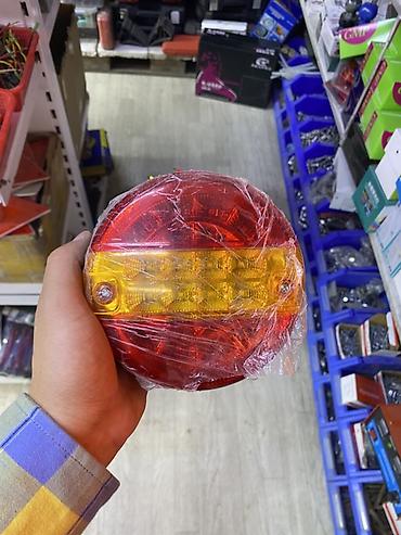 led driver: Круглый задний комбинированный фонарь для прицепа/грузового авто. - — 1