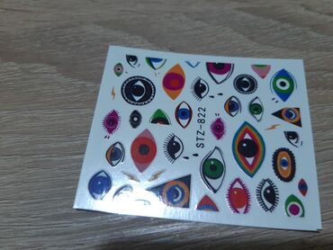 Nega noktiju: Vodene slicice za nokte 
Cena je za komad 20din — 8