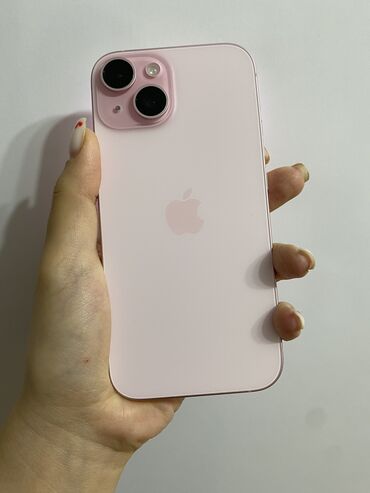 bes barmaq: IPhone 15, 128 GB, Çəhrayı, Barmaq izi, Face ID