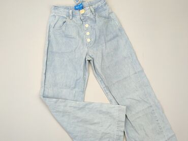 spódniczka jeansowe z paskiem: Jeansy, 2XS, stan - Dobry