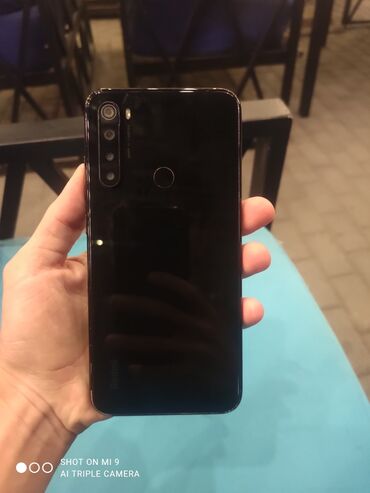 Xiaomi: Xiaomi Redmi Note 8, 64 GB, rəng - Qara, 
 İki sim kartlı