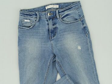 stradivarius spodnie jeansy damskie: Jeansy damskie, Stradivarius, XS