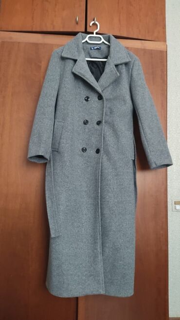 razrezli paltarlar: Palto XL (EU 42), rəng - Boz