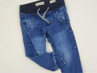 spodnie do kolan: Jeans, Pocopiano, 1.5-2 years, 92, condition - Perfect