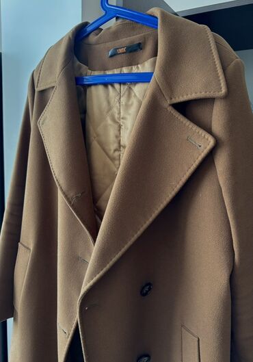 бу вечернее платье размер 46: Пальто, Классика, Осень-весна, Кашемир, Длинная модель, Двубортная модель