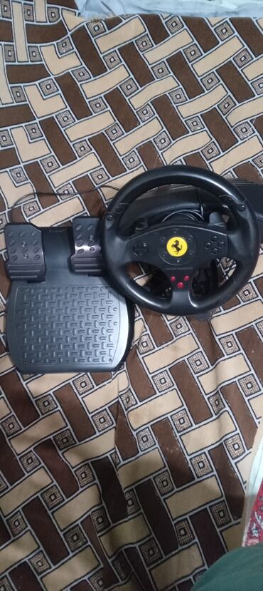 диск ufc 5: Продаю игровой руль THRUSTMASTER с педалями. Можно подключить к