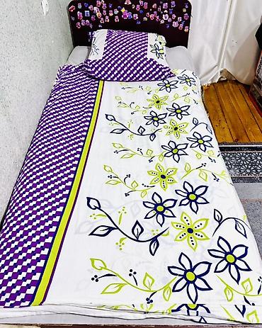 ortopedik dosek: Tək nəfərlik taxta yataq dəsti - Ölçü: təxmini 90×190 sm (tək — 2