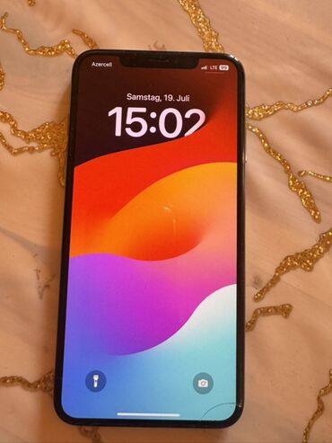 iphone xs max plata: IPhone Xs Max, 256 GB, Qızılı, Qırıq