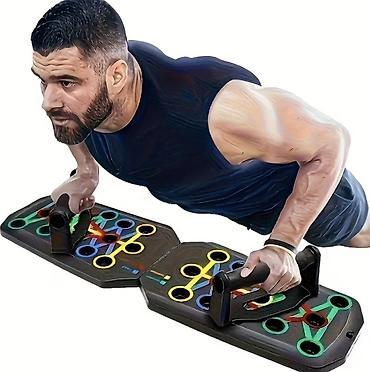 Rəng kodlu itələmə taxtası – çoxfunksiyalı push-up sistemi - Məhsul