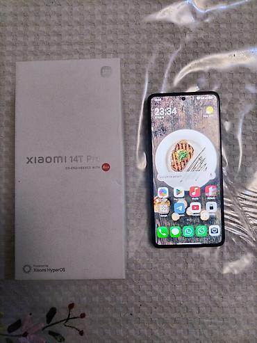 Xiaomi 14T Pro, 512 GB, rəng - Qara,
Sensor, Barmaq izi, İki sim kartlı lalafo.az -da Xiaomi 14T Pro, 512 GB, rəng - Qara,
Sensor, Barmaq izi, İki sim kartlı