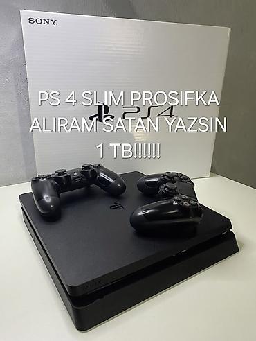 ps4 aliram: Ps 4 slim aliram 1 tb yaddas 2 pult 360 da vere bilerem — 1