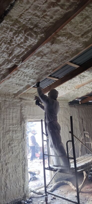 Утепление: Утепление потолоков, Утепление крыши | Утепление дома, Утепление квартиры, Утепление склада Пенополиуретан, Penoplex, Пенополистирол Больше 6 лет опыта — 2