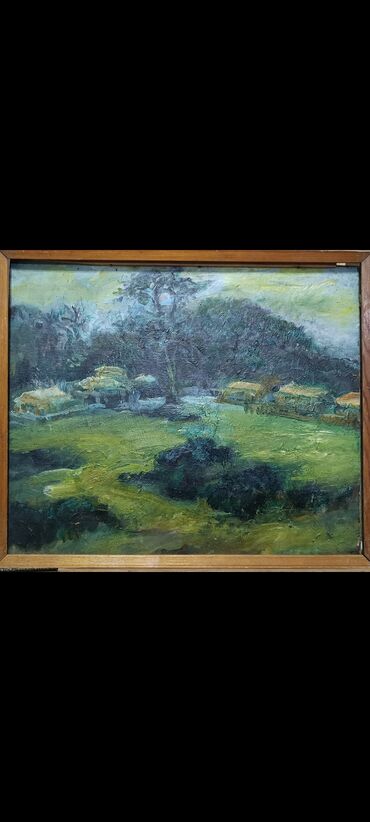 Şəkillər, tablolar: Rəssam Mirteyyub Xəlilovun əl işləri. (Müxtəlif ölçülü Xols, Karton — 6