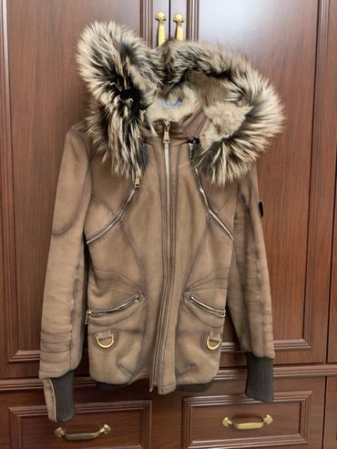 дубленка куртка зимняя: Пуховик, M (EU 38)