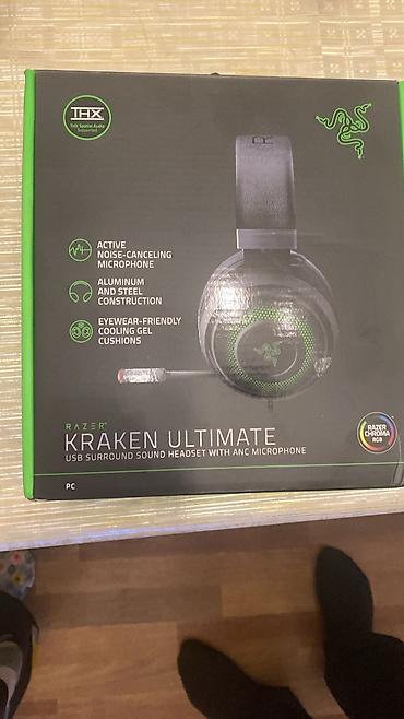usb mikrofon: Razer Kraken Ultimate – USB oyun qulaqlığı - THX Spatial Audio — 1