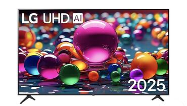 Телевизоры: LG UHD AI 2025 televizoru - Ekran: UHD (4K) çözünürlük, böyük