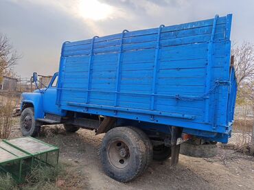 Yük maşınları: Yük maşını – GAZ (klassik kabinli), mavi rəngdə taxta bortlu kuzov — 11