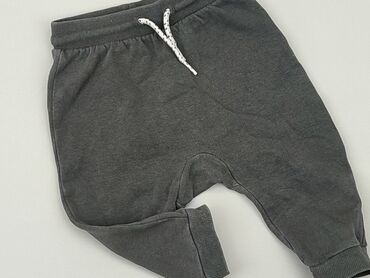 czarne legginsy dzieciece: Spodnie dresowe, Lupilu, 3-6 m, stan - Bardzo dobry